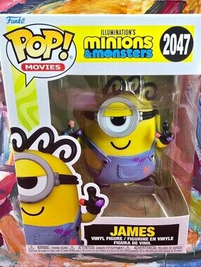 Funko Pop! Vinyl: James # 2047 (Nib) With Pop Protector